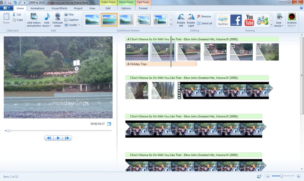 Movie Maker In Action
