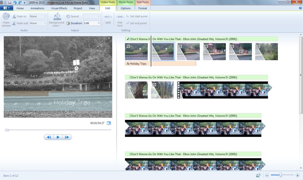 Video Tab