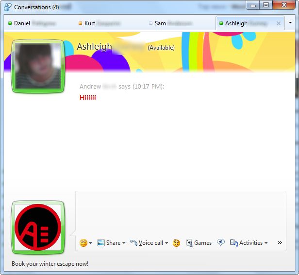 Tabbed Convos