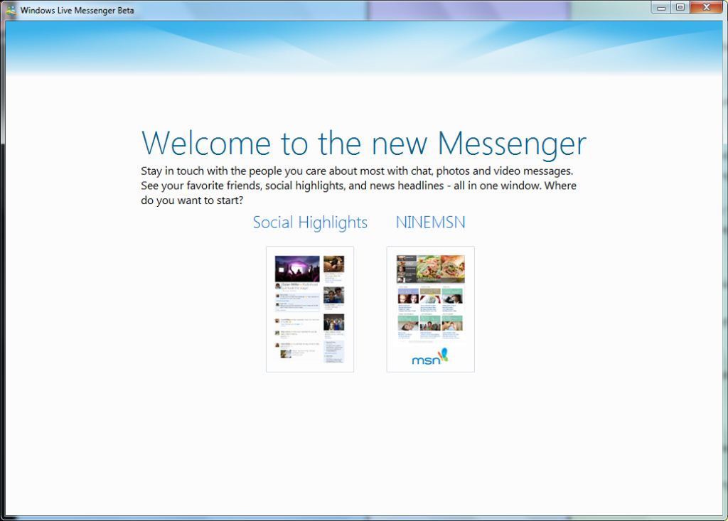Welcome Choice